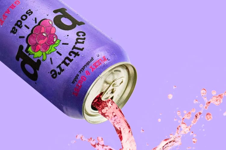 A healthy alternative to grape soda.