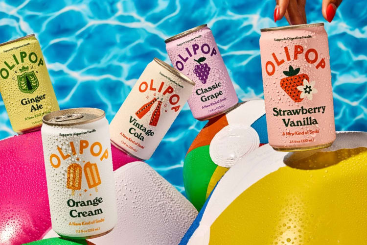 Olipop have some of the lowest sugar sodas.