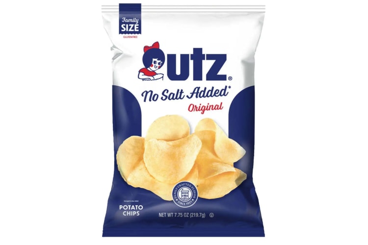 Healthy potato chips with a low sodium content.