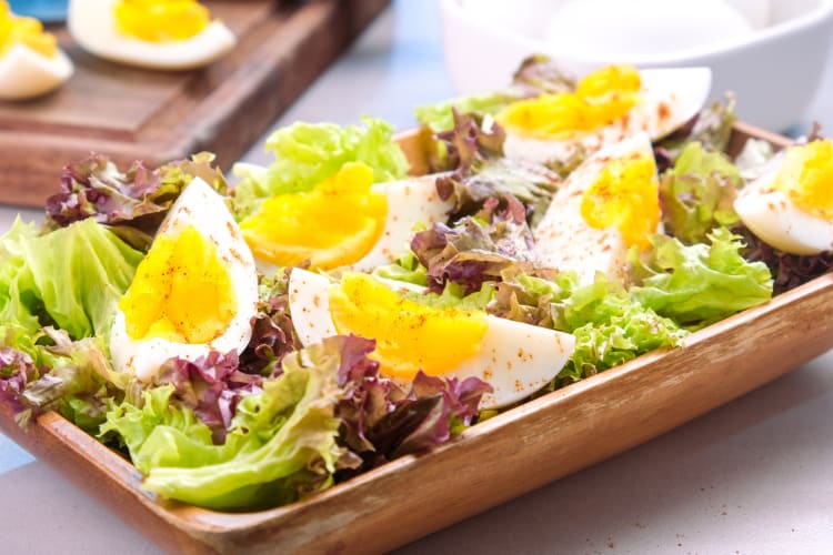 Healthy Instant Pot recipe of hard boiled eggs