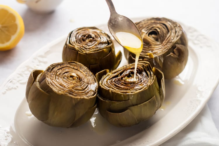 Healthy Instant Pot recipe for artichokes