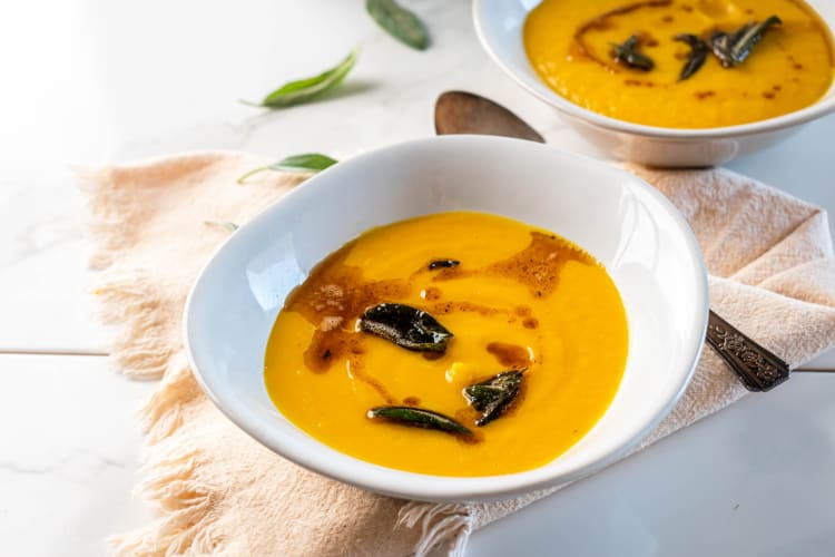 Instant Pot butternut squash soup