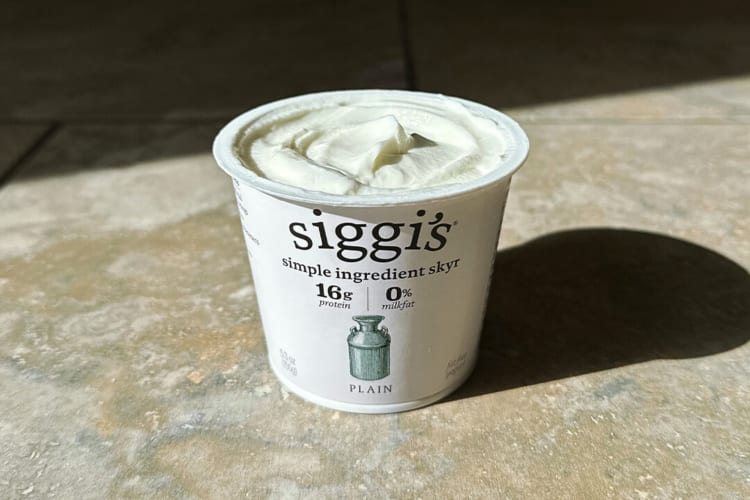 Siggi's skyr is one of the cleanest high-protein yogurts around