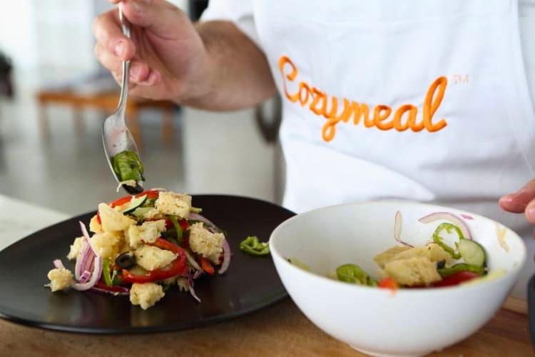 Hire a private chef to host your first dinner party