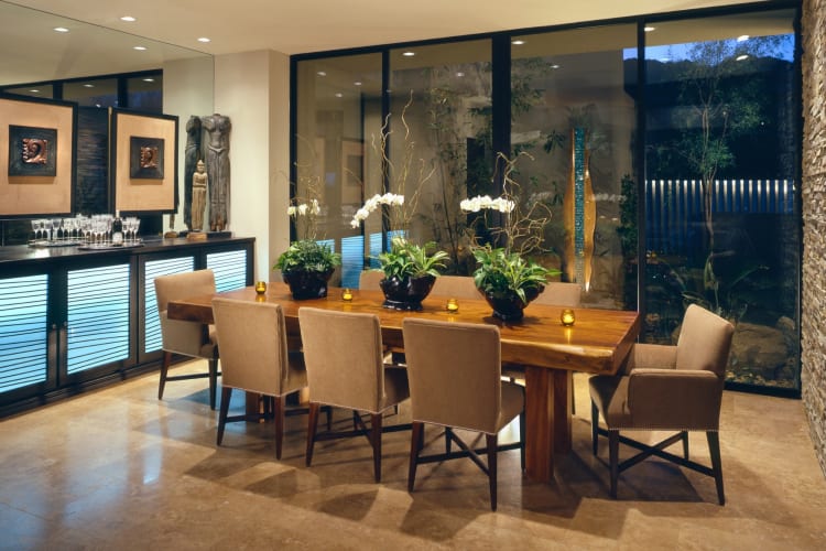 Clean space to host your first dinner party