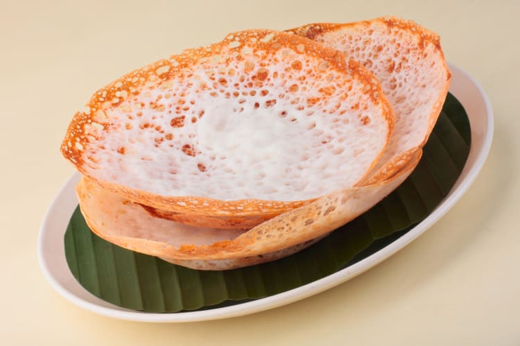 Appam is a delicious type of Indian bread