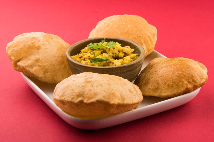 Puri is a tasty Indian bread