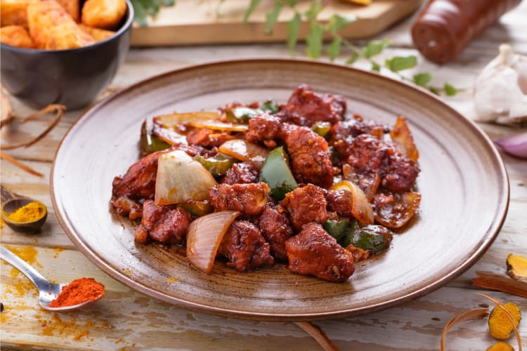 Indian chili chicken