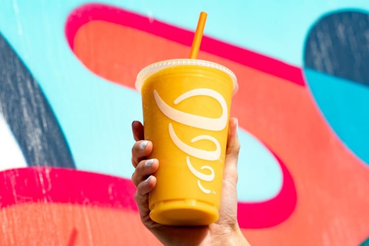 Sunny Delight is a tangy refresher from Jamba juice secret menu