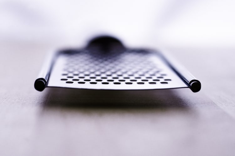 Microplane close-up