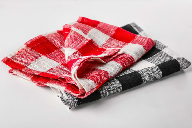 Two kitchen towels