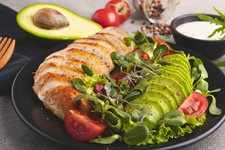 leafy green salad