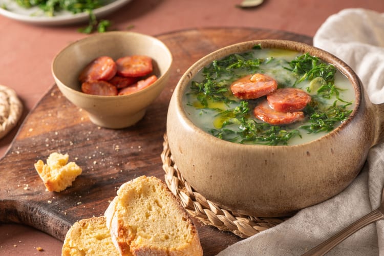 Caldo verde is a traditional Lisbon food
