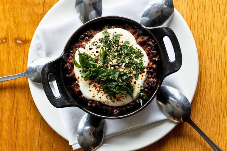 Eggplant moussaka 