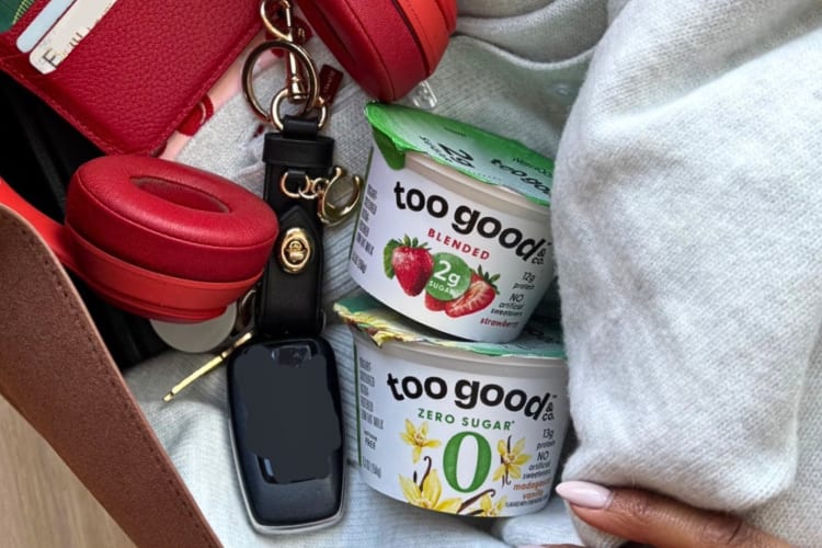 Too Good & Co. Blended is a delicious low-calorie yogurt