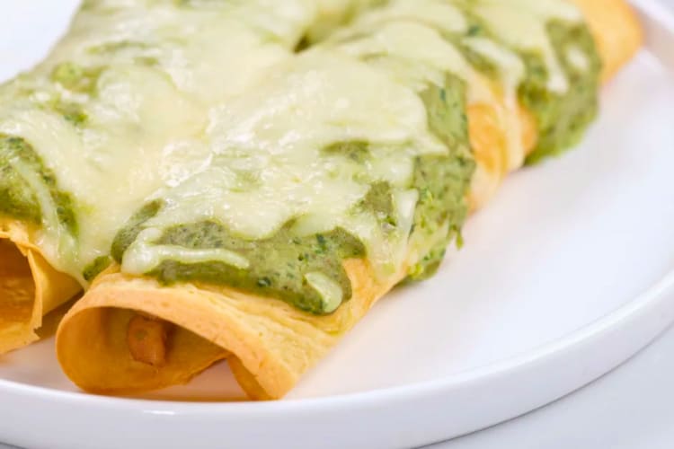Enchiladas are one of the top low carb dinner ideas.