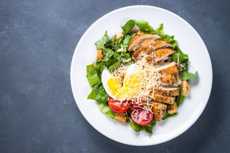 Caesar Salad with Chicken