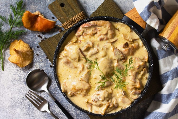 A French country chicken stew.