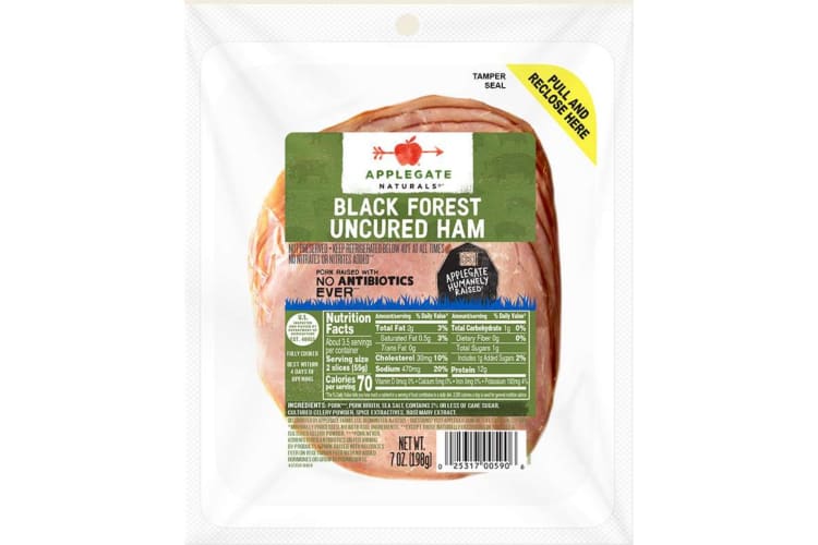 A pack of smoked ham.