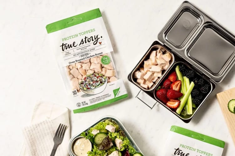 True Story Protein Toppers is a tasty low-sodium lunch meat