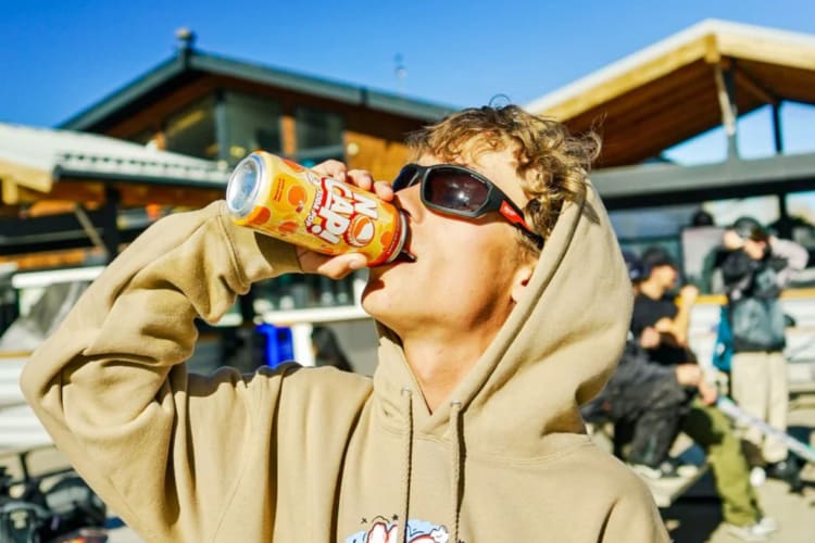 No Cap is one of the lowest sugar soda pops.