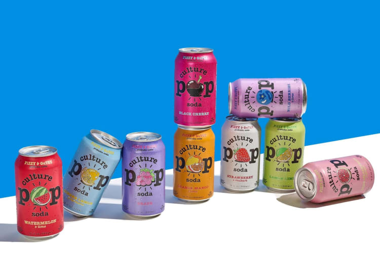Culture Pop are one of the lowest sugar soda brands.