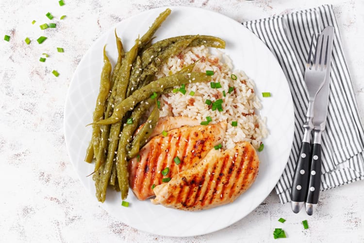 Opt for grilled chicken at KFC for a healthier, macro-friendly fast food meal.