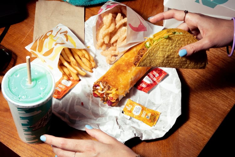 Taco Bell Grilled Cheesy Burrito Big Box