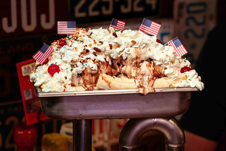 The Kitchen Sink from Jaxson’s Ice Cream Parlour