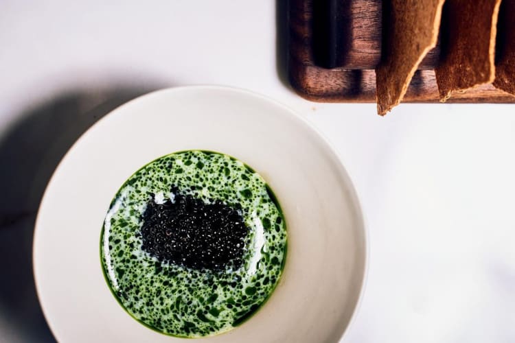 Indluge in the multi-course seasonal tasting menu at this Michelin star restaurant in San Francisco