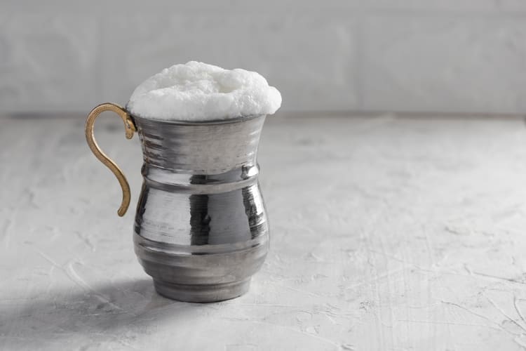 Ayran is a refreshing Middle Eastern food for hot days