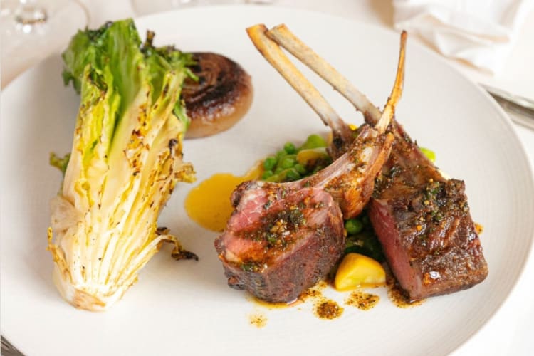 Australian rack of lamb