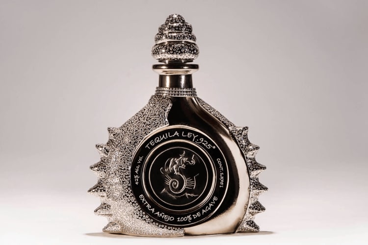 Tequila Ley .925 Diamante is the most expensive tequila in the world