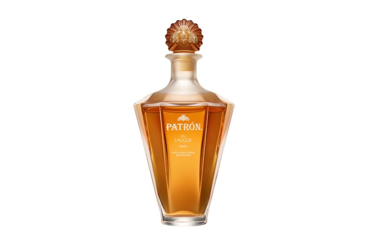 A refined bottle of tequila from Patrón.
