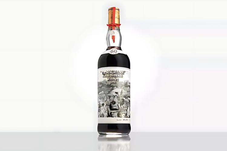 One of the most expensive whiskeys is The Macallan Michael Dillon 1926