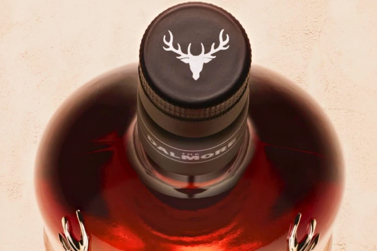 A bottle of Dalmore whiskey