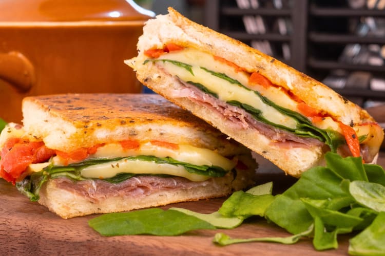 Prosciutto sandwiches are a tasty Mother's day brunch idea