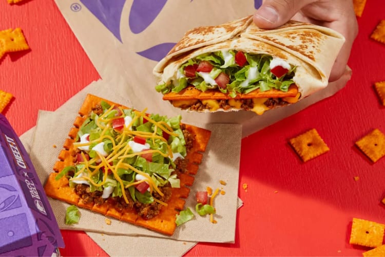 Taco Bell's Big Cheez-It Items