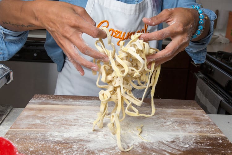 To learn the differences between noodles vs. pasta consider signing up for a cooking class