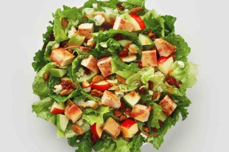 Apple pecan salad from Wendy's. 