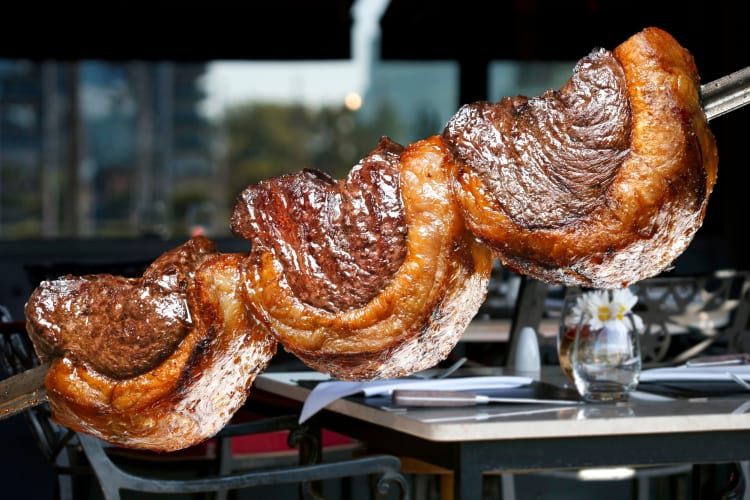 Picanha, traditional Brazilian barbecue