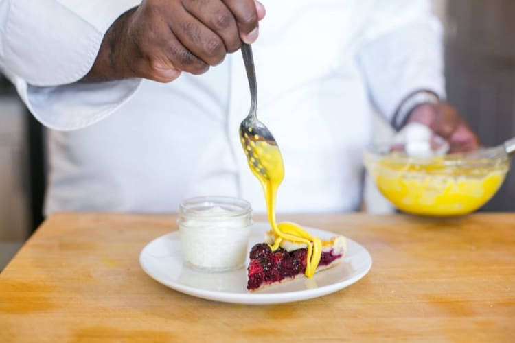 A cooking class is a fun date idea in Baton Rouge.