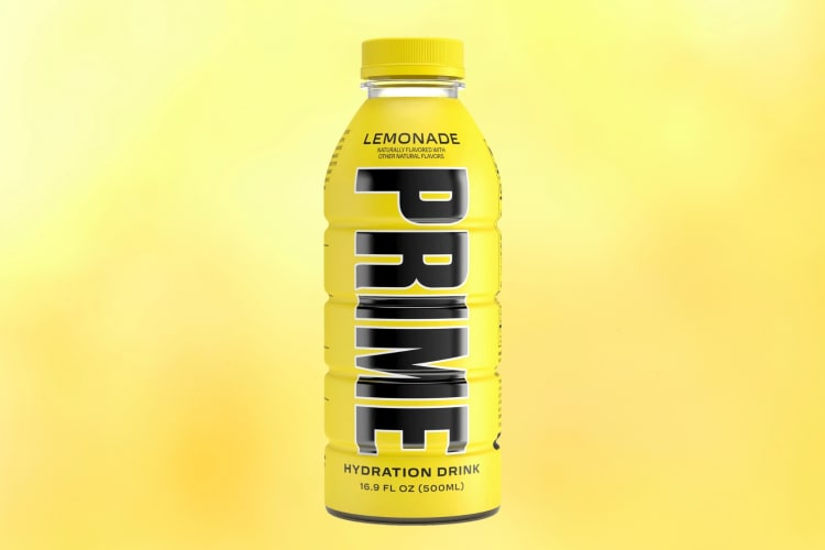 Lemonade Prime hydration drink