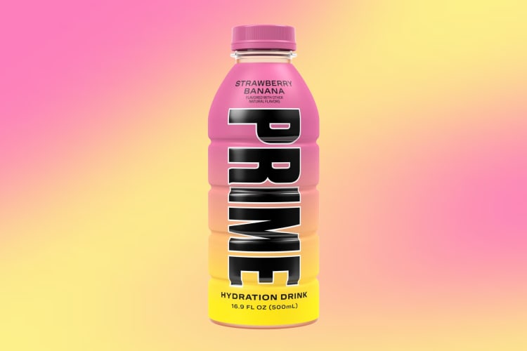 Strawberry Banana Prime hydration drink