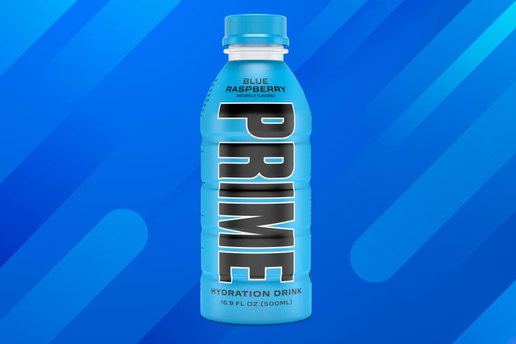 Blue Raspberry is one of the classic Prime flavors