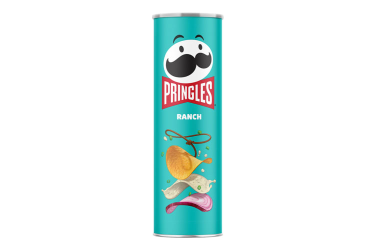 A tube of Ranch Pringles