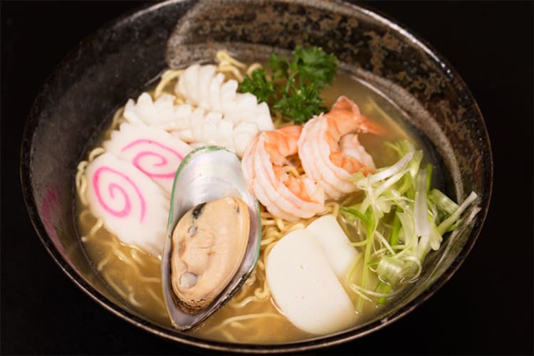 Spicy seafood is a perfect and delicious ramen option in Edmonton