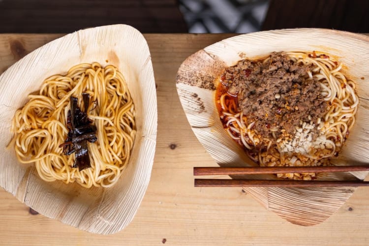 Order the Cong You Ban Mian or the Dan Dan Mian at this restaurant in Turin