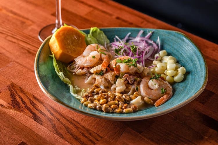 Ceviche mixto from Rincon Limeño