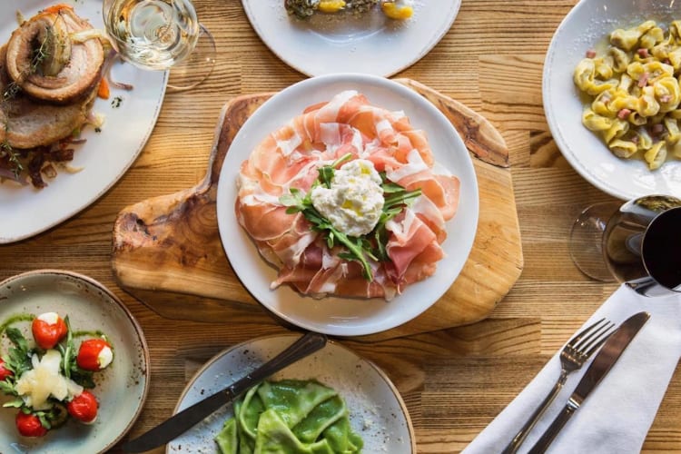he Factory Kitchen is a top choice when it comes to restaurants with private rooms LA